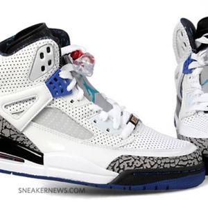 Jordans son of mars white blue grape blue size 11.5